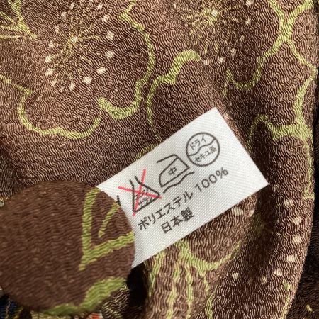 SHISENDO 詩仙堂 美品 レディース セットアップ ジャケット ブラウス スカート ３点セット 花柄 桜柄 こげ茶