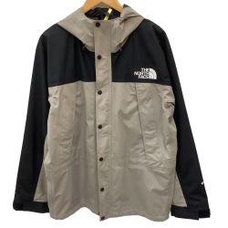 THE NORTH FACE ザノースフェイス マウンテンライトジャケット SIZE L NP11834 ベージュ×ブラック Bランク