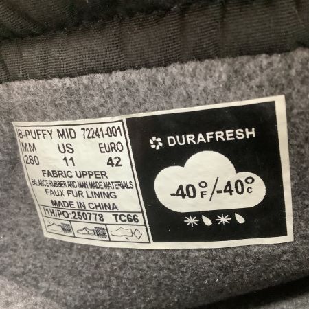  BOGS ボグス メンズ スノーブーツ SIZE 29.5cm ブラック