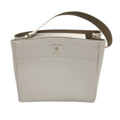 A.D.M.J エーディーエムジェイ レディース ハンドバッグ ホワイト Bランク