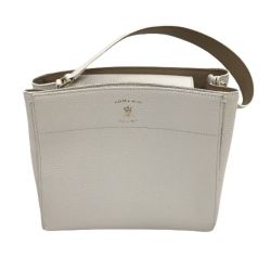 A.D.M.J エーディーエムジェイ レディース ハンドバッグ ホワイト Bランク