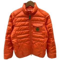 PEARLY GATES パーリーゲイツ JACK BUNNY レディース ダウンジャケット SIZE 1 オレンジ Bランク