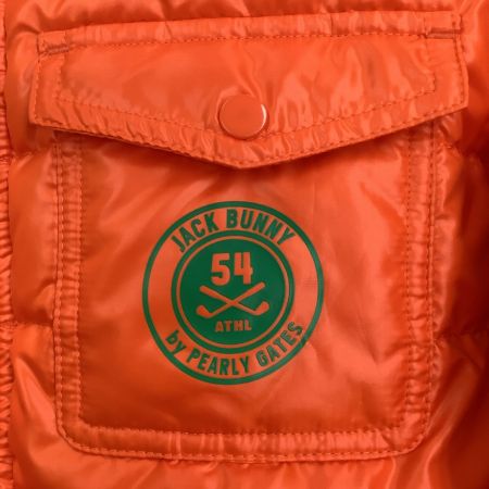 PEARLY GATES パーリーゲイツ JACK BUNNY レディース ダウンジャケット SIZE 1 オレンジ