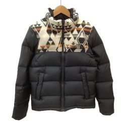 ♪♪ THE NORTH FACE×PENDLETON ザノースフェイス ペンドルトン メンズ ダウンジャケット SIZE XS ブラック Bランク