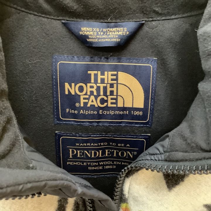 THE NORTH FACE×PENDLETON ザノースフェイス ペンドルトン メンズ ダウンジャケット SIZE XS  ブラック｜中古｜なんでもリサイクルビッグバン