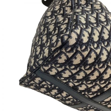  Christian Dior クリスチャンディオール Vintage ボストンバッグ トロッター ネイビー