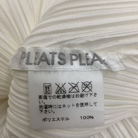  ISSEY MIYAKE イッセイミヤケ PLEATS PLEASE チュニック スカート ワンピース PP11-JT855 ホワイト