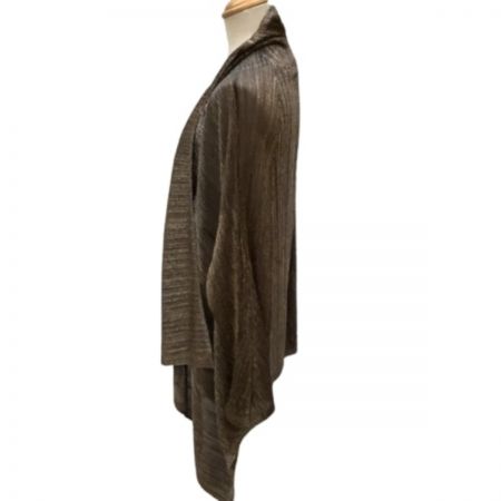  ISSEY MIYAKE イッセイミヤケ PLATS PLEASEアンサンブル ワンピース チュニック ジャケット ラメ 変形 ブラック