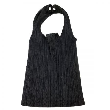  ISSEY MIYAKE イッセイミヤケ PLATS PLEASE ハンドバッグ  PP07-AG171 ブラック