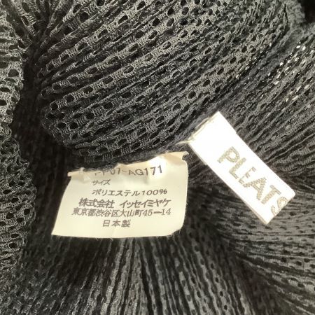  ISSEY MIYAKE イッセイミヤケ PLATS PLEASE ハンドバッグ  PP07-AG171 ブラック
