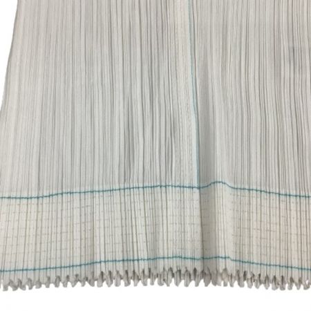  ISSEY MIYAKE イッセイミヤケ PLATS PLEASE カットソー ステッチ SIZE 3  PP83-JK121 ホワイト