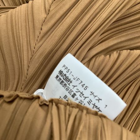 ISSEY MIYAKE イッセイミヤケ PLEATS PLEASE パンツ SIZE 1 PP51-JF745 ブラウン
