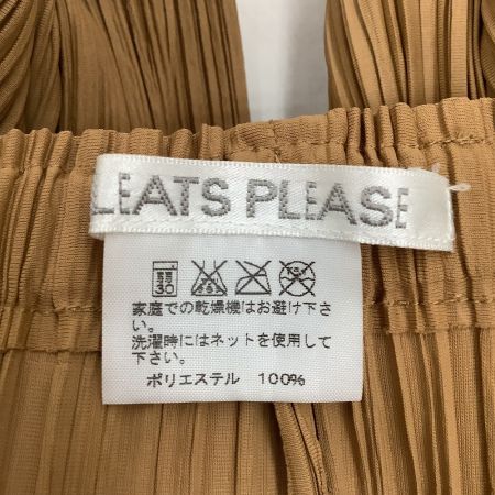 ISSEY MIYAKE イッセイミヤケ PLEATS PLEASE パンツ SIZE 1 PP51-JF745 ブラウン