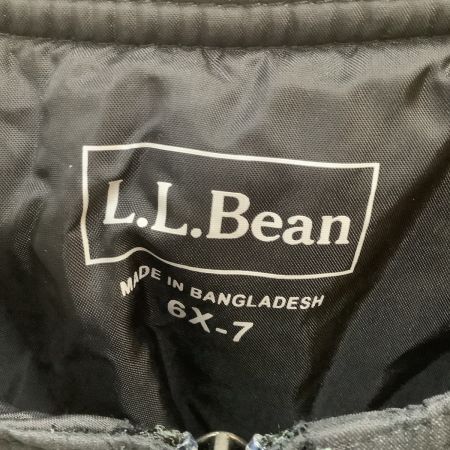  L.L.Bean エルエルビーン キッズ 子供 スノーウェア 下のみ SIZE 6X-7（110～120） ブラック