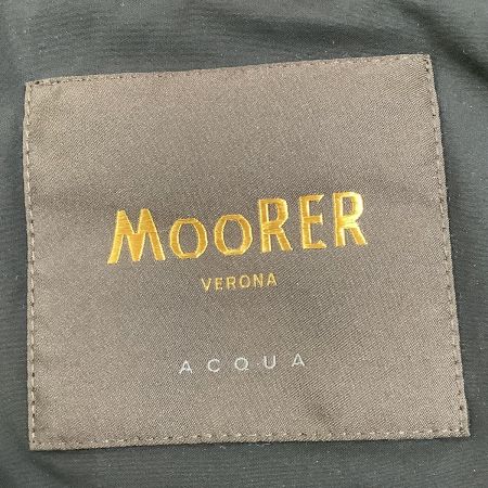 MOORER ムーレー フィリッポ メンズ ダウンジャケット SIZE 46 ＦＩＬＩＰＰＯ／ＫＮ ブラック