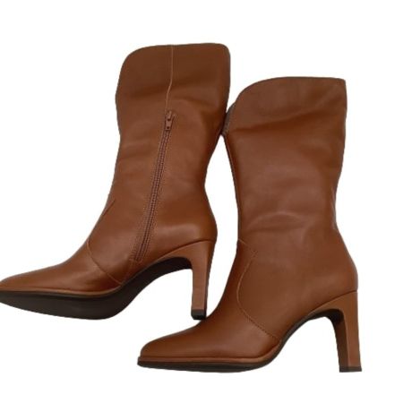 PECHINCHAR  ペシンシャ タグ付き 未使用 レディース ミドルブーツ SIZE 37 ブラウン