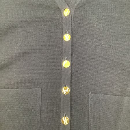  Yves Saint Laurent イブサンローラン レディース カーディガン SIZE L ネイビー