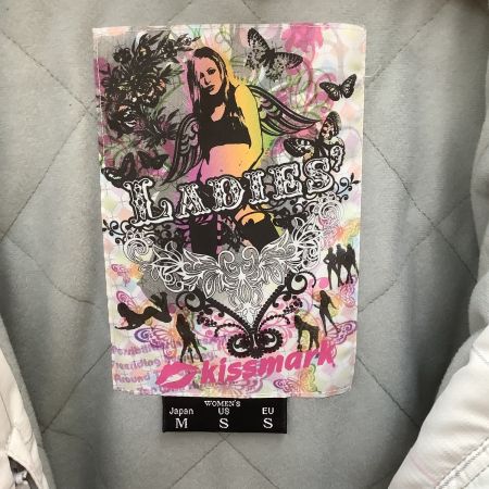 KissMark キスマーク レディース スノーウェア ジャケット ジャンパー SIZE M ホワイト