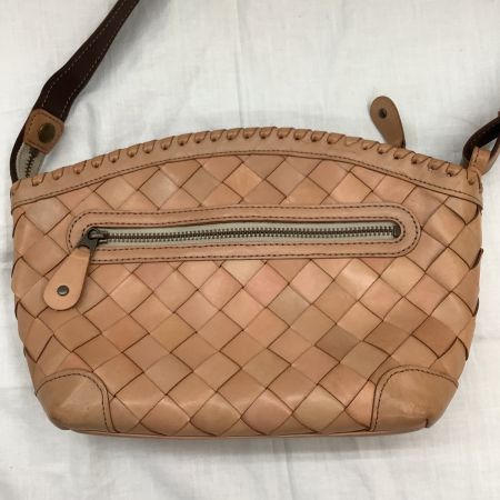 IBIZA イビサ レディース ショルダーバッグ レザー ベージュ