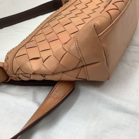 IBIZA イビサ レディース ショルダーバッグ レザー ベージュ