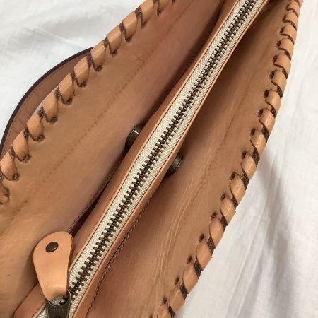 IBIZA イビサ レディース ショルダーバッグ レザー ベージュ