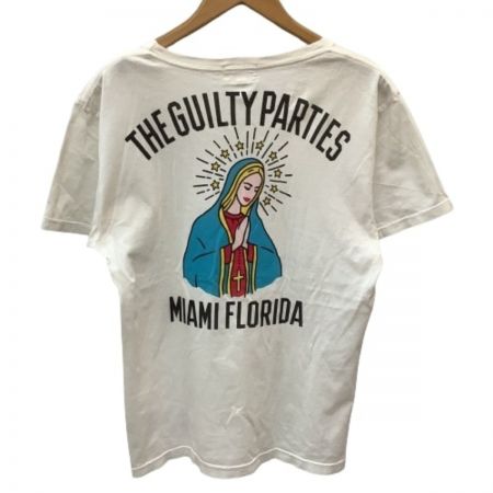  WACKO MARIA ワコマリア メンズ Tシャツ SIZE M 背面プリント ホワイト