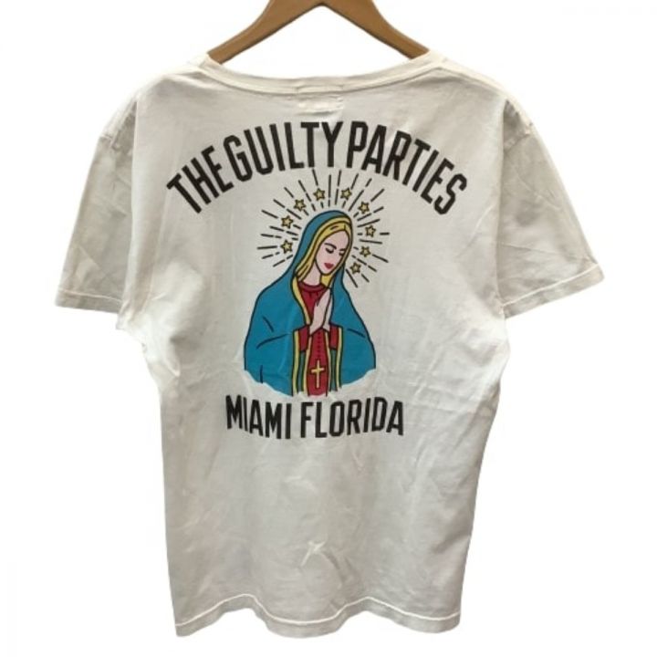 WACKO MARIA ワコマリア メンズ Tシャツ SIZE M 背面プリント ホワイト 