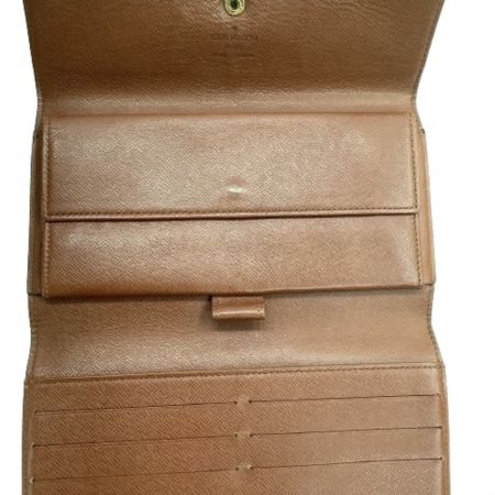  LOUIS VUITTON ルイヴィトン 長財布 ３つ折り財布 モノグラム ポルト トレゾール インターナショナル M61215