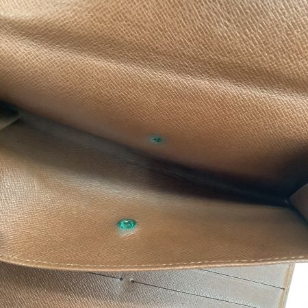  LOUIS VUITTON ルイヴィトン 長財布 ３つ折り財布 モノグラム ポルト トレゾール インターナショナル M61215