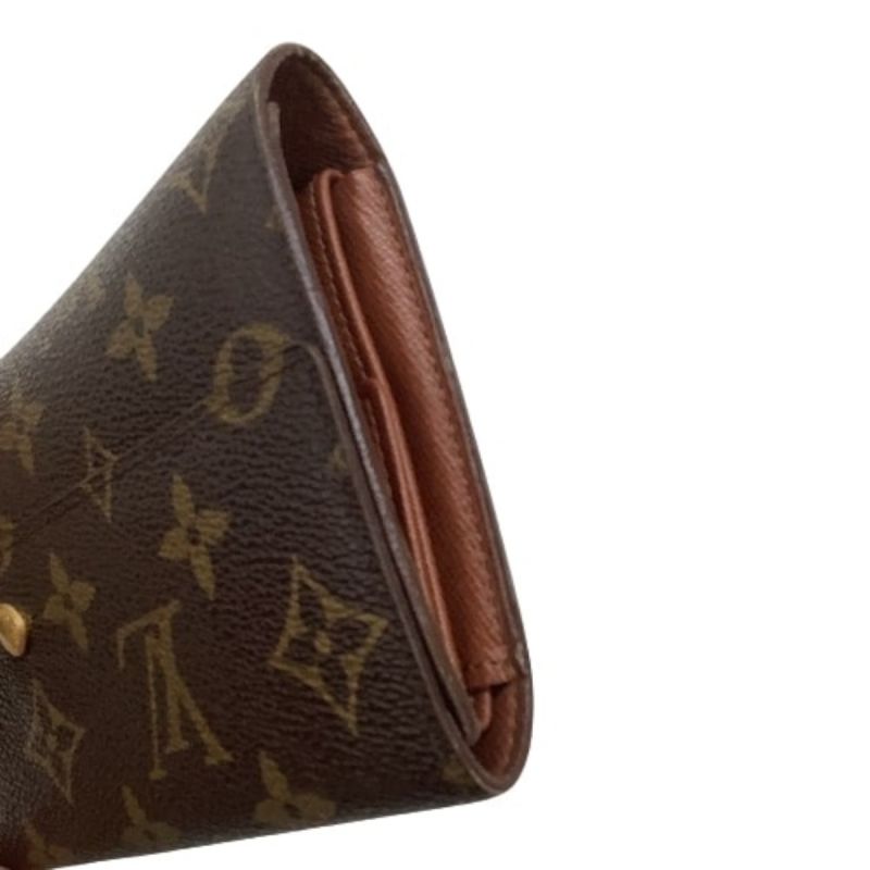 中古】 LOUIS VUITTON ルイヴィトン 長財布 ３つ折り財布 モノグラム