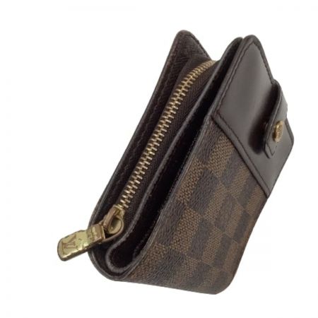 LOUIS VUITTON ルイヴィトン ２つ折り財布 ダミエ コンパクト・ジップ N61668