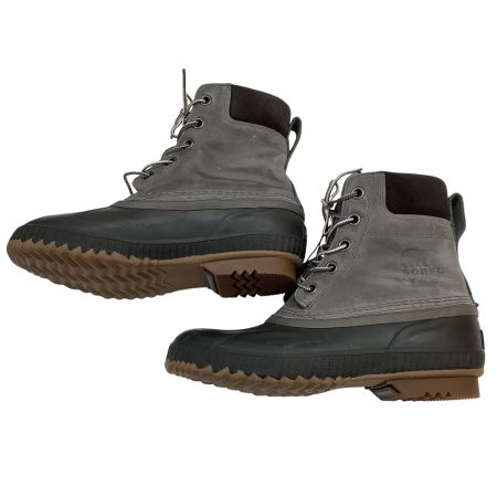 SOREL ソレル シャイアン タグ付き 未使用 メンズ レインブーツ アウトドア SIZE 27cm グレー