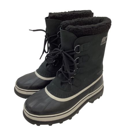 SOREL ソレル  Caribou カリブー メンズ 美品  スノーブーツ SIZE 27cm NM1000-016 ブラック