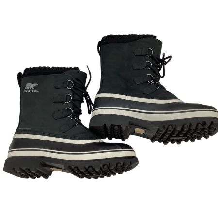 SOREL ソレル  Caribou カリブー メンズ 美品  スノーブーツ SIZE 27cm NM1000-016 ブラック