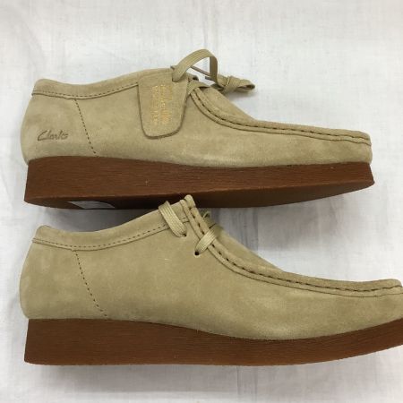  CLARKS クラークス ユニセックス メンズ レディース ワラビーシューズ SIZE 25cm ベージュ
