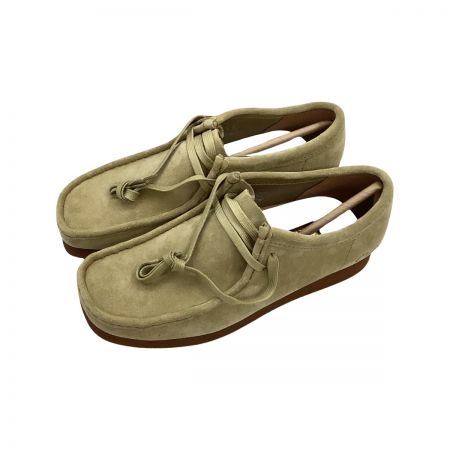  CLARKS クラークス ユニセックス メンズ レディース ワラビーシューズ SIZE 25cm ベージュ