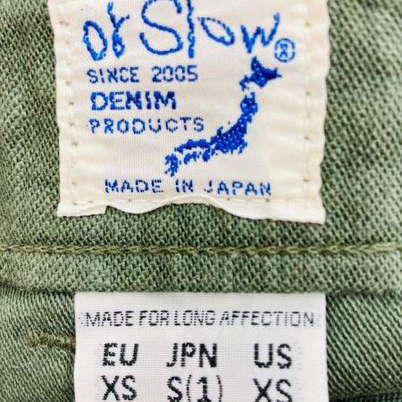  or slow オアスロウ メンズ ミリタリー風パンツ SIZE S カーキ