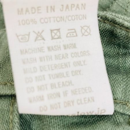  or slow オアスロウ メンズ ミリタリー風パンツ SIZE S カーキ