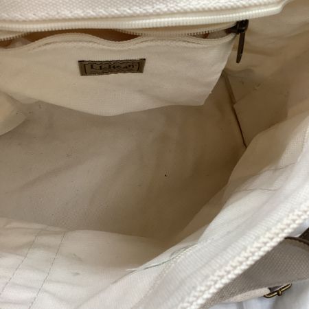  L.L.Bean エルエルビーン レディース トートバッグ  ホワイト