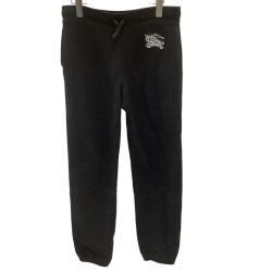 ♪♪ BURBERRY CHILDREN バーバリー キッズ 子供 パンツ スウェット SIZE 14Y 160cm ブラック Bランク