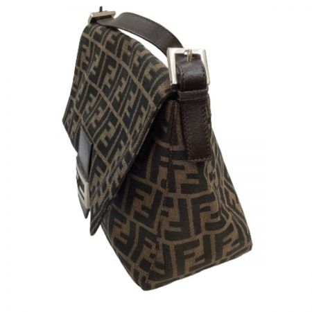  FENDI フェンディ レディース ハンドバッグ ズッカ マンマバケット 2321-26325-009 ブラウン