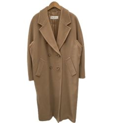MAX MARA マックスマーラー レディース ロングコート SIZE 42 ベージュ Bランク
