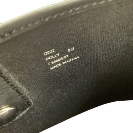  COACH コーチ レディース レインブーツ シグネチャー SIZE 8M（25cm程度） ブラック