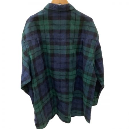  wtaps ダブルタップス メンズ シャツ  チェック SIZE X 03（L) 222TQDT-SHM01 グリーン