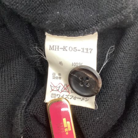  Y'S for men ワイズフォーメン メンズ カーディガン  ブラック