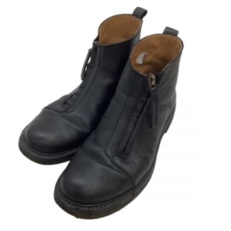  SAYA レディース ショートブーツ SIZE 24cm レザー ブラック