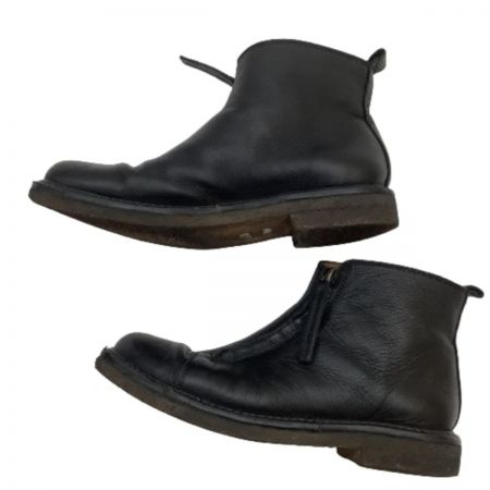  SAYA レディース ショートブーツ SIZE 24cm レザー ブラック