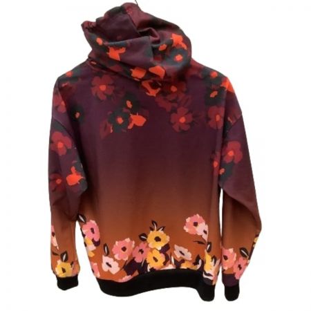  adidas アディダス レディース スウェット パーカー Tシャツ パンツ セットアップ 3点セット SIZE XS ブラウン×ワインレッド