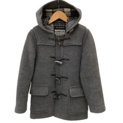LONDON Tradition ロンドントラディション レディース ダッフルコート SIZE 34 グレー Bランク