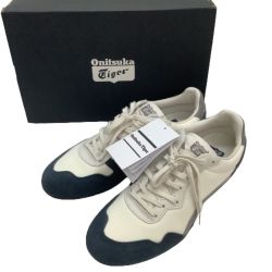 ♪♪ Onitsuka Tiger オニツカタイガー メンズ 未使用 タグ付き スニーカー SIZE 27cm ホワイト×ネイビー Sランク
